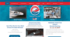 Desktop Screenshot of fortlauderdaleboatrentals.com